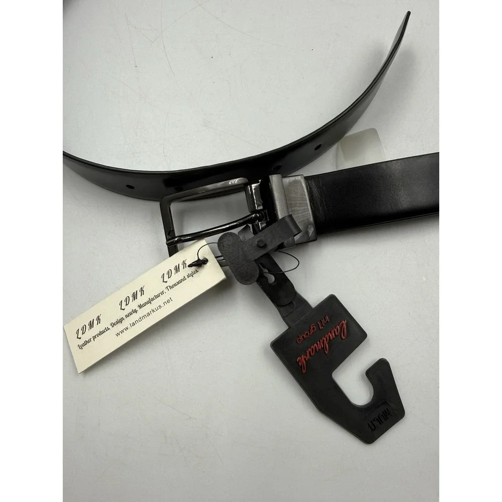 Men's Classic‎ Leather Belt Lot - 34 to 42 - Landmark, Chaoren, Perry Ellis